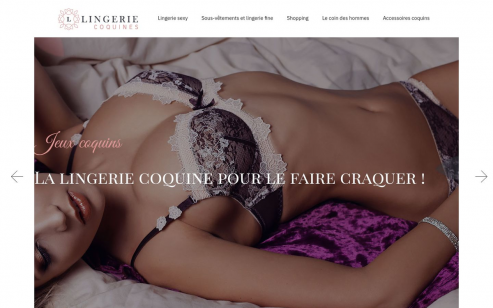 https://www.lingeriecoquines.eu